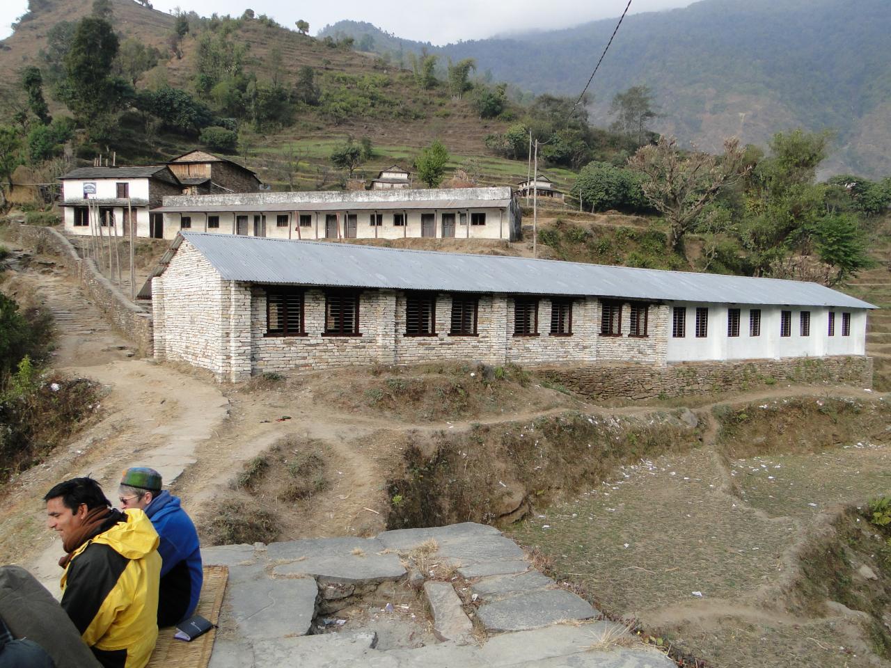 L'école de Shiding avant le Séisme