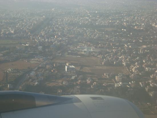 Arrivée sur Kathmandu