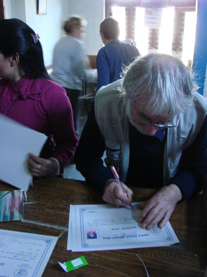 Signature par le Président