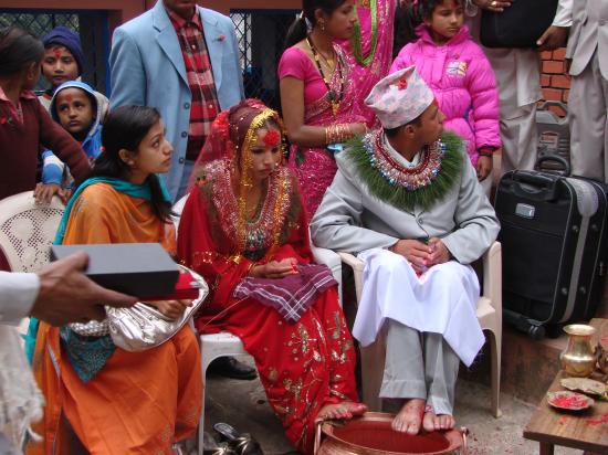 Un mariage népalais